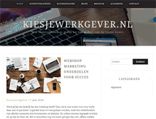 Tablet Screenshot of kiesjewerkgever.nl